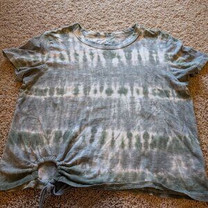 Aerie Tie Dyed shirt sleeve small